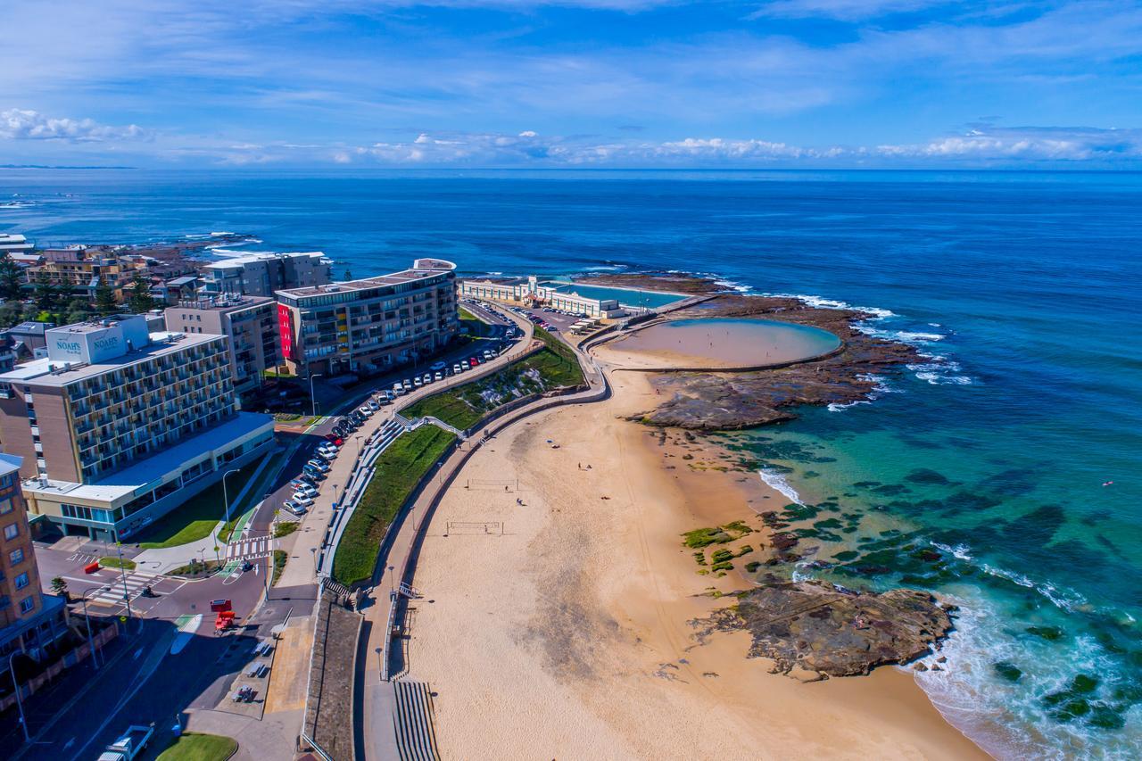 Ferienwohnung Arena On The Beach Newcastle Exterior foto