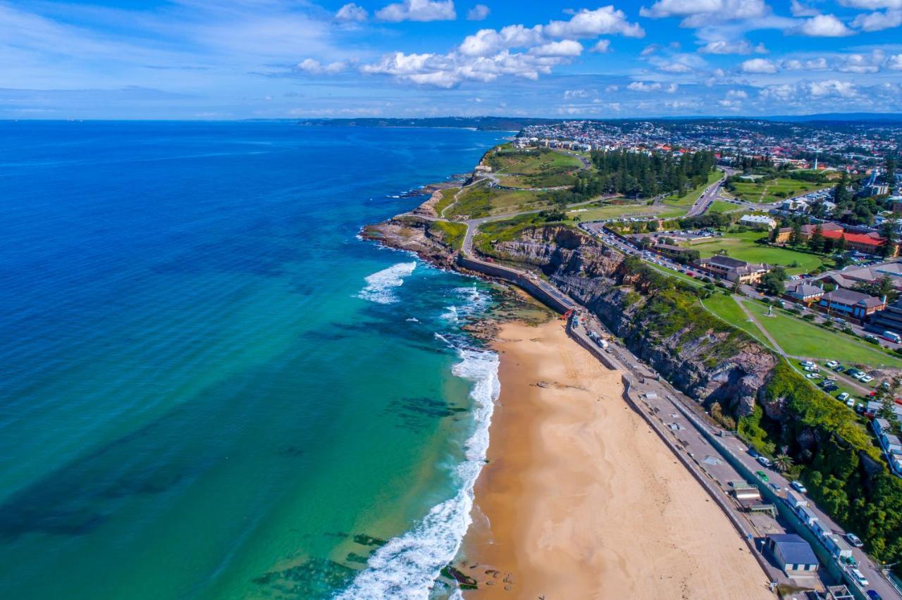 Ferienwohnung Arena On The Beach Newcastle Exterior foto
